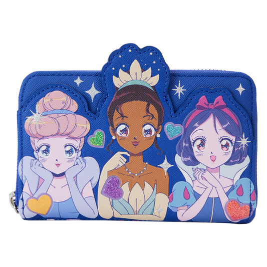 DISNEY - Princess Manga Style - Portefeuilles Loungefly